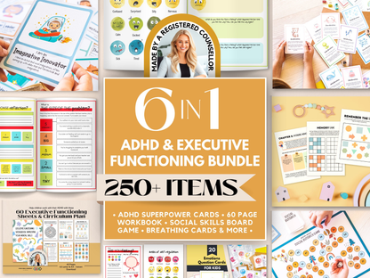 ADHD Executive Functioning MEGA Bundle