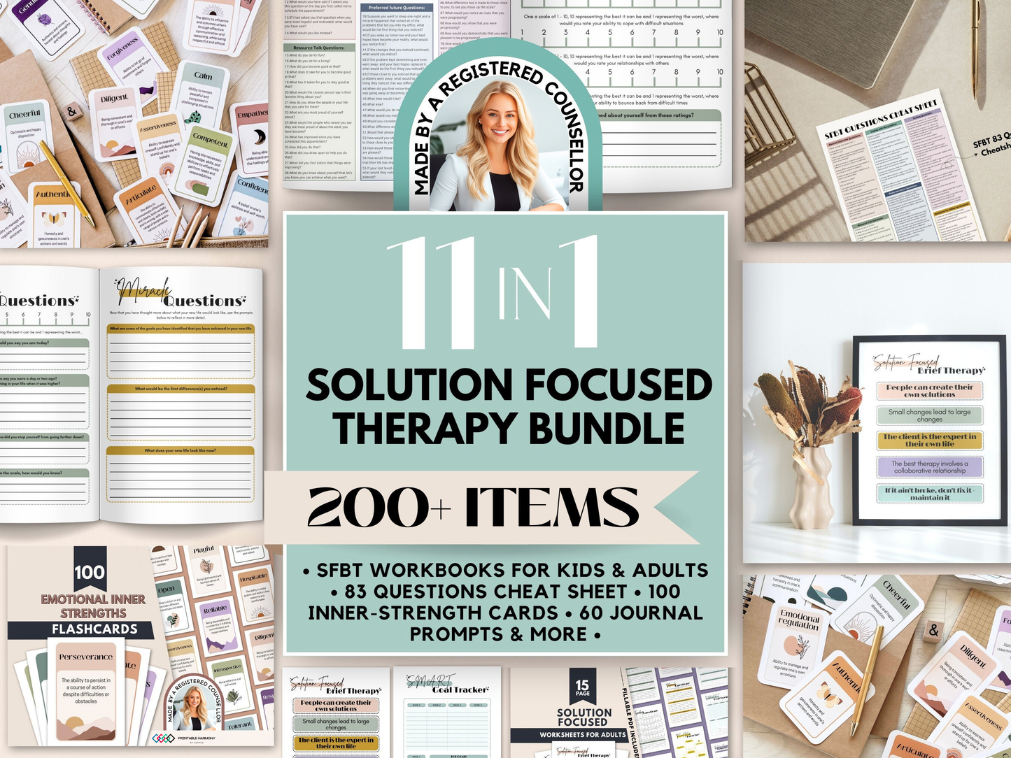 Solution Focused Therapy MEGA Bundle